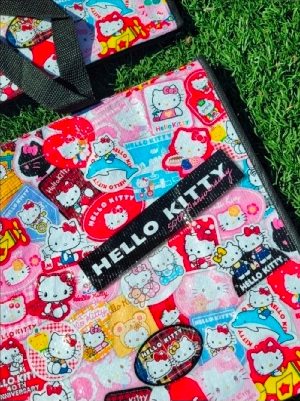 Hello Kitty Kids Tote Bag - Pink Multi